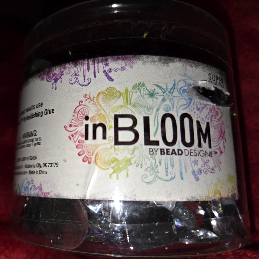 Stones, In Bloom By Bead DESIGN in A Plastic Jar 1 Pound